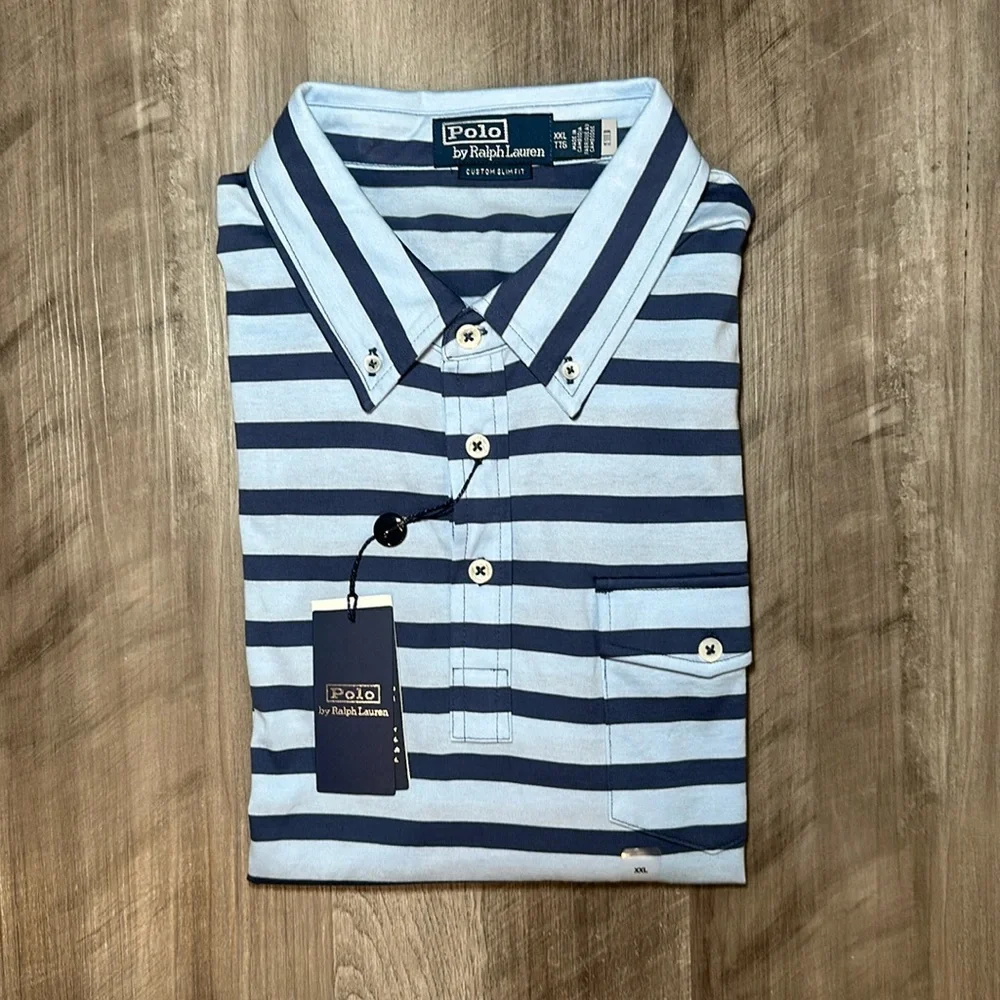 Polo by Ralph Lauren Custom Slim Fit Polo - 2XL